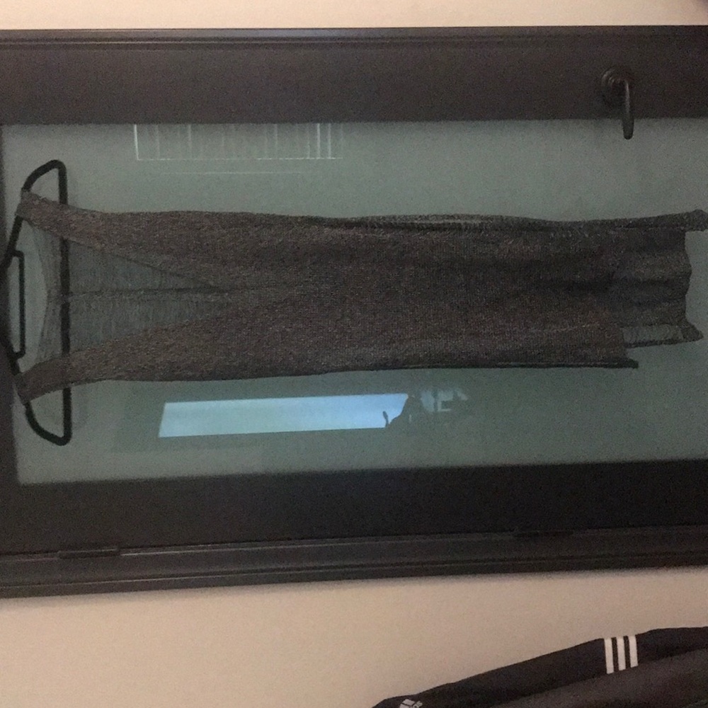 See trough metal dress